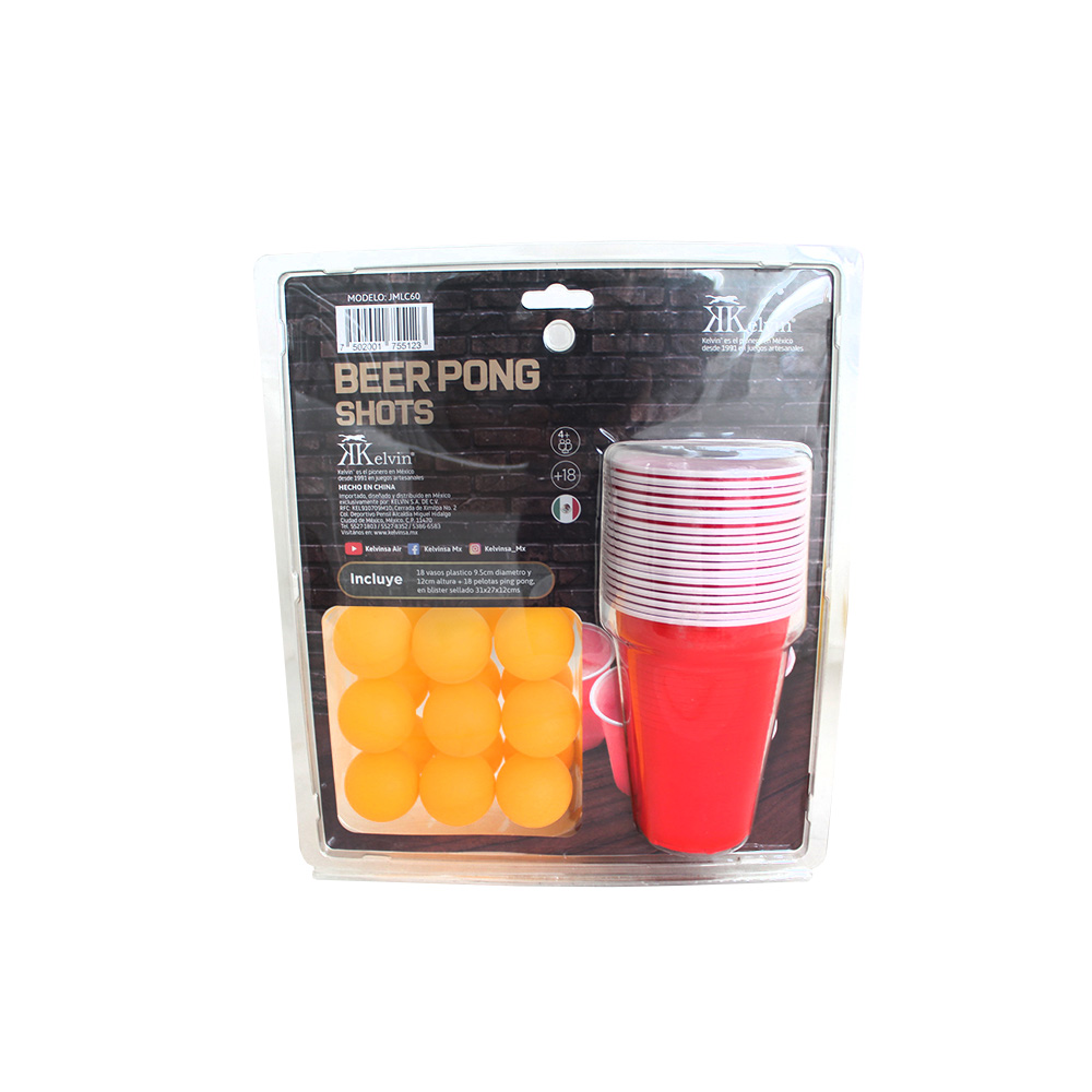 BEER PONG SHOTS KELVIN