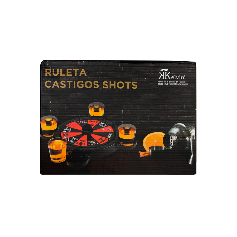 RULETA CASTIGOS SHOTS KELVIN