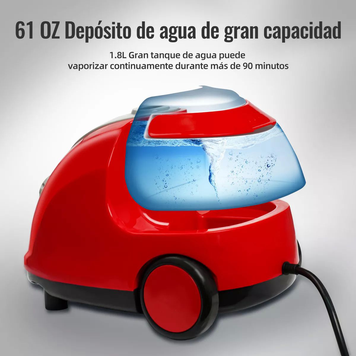 Vaporizador SDLOGAL 688 color rojo 110V.
