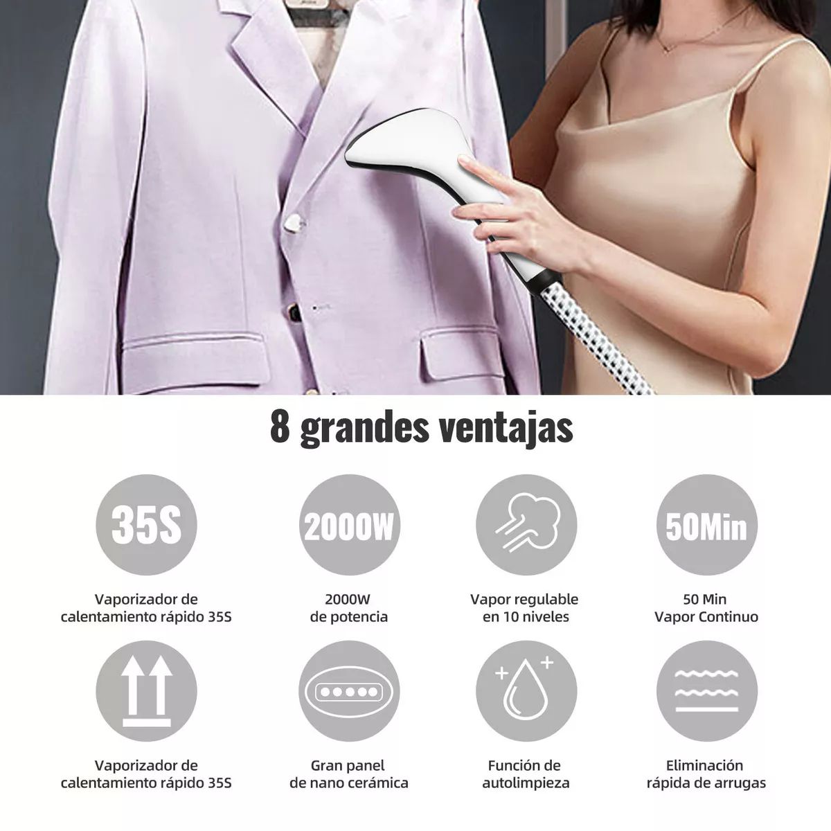 Vaporizador SDLOGAL 688 color rojo 110V.