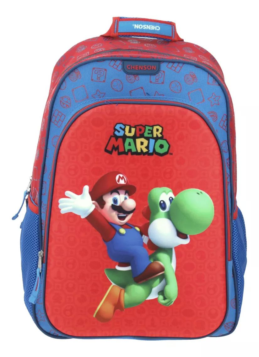 Mochila con ruedas mario bros sale