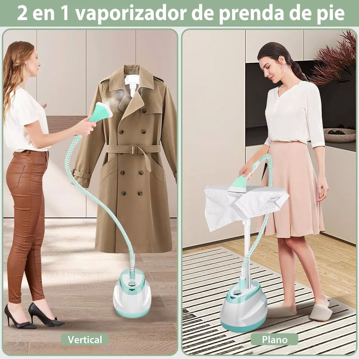 Plancha De Vapor Vertical Profesional Planchas De Ropa 1800w
