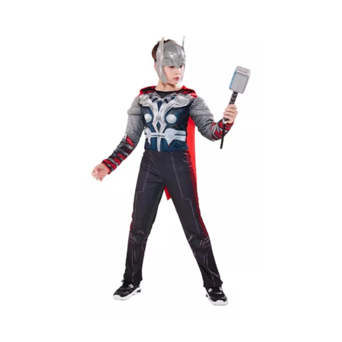 Disfraz Thor Cosplay Halloween Musculoso Superheroes Niños Talla G