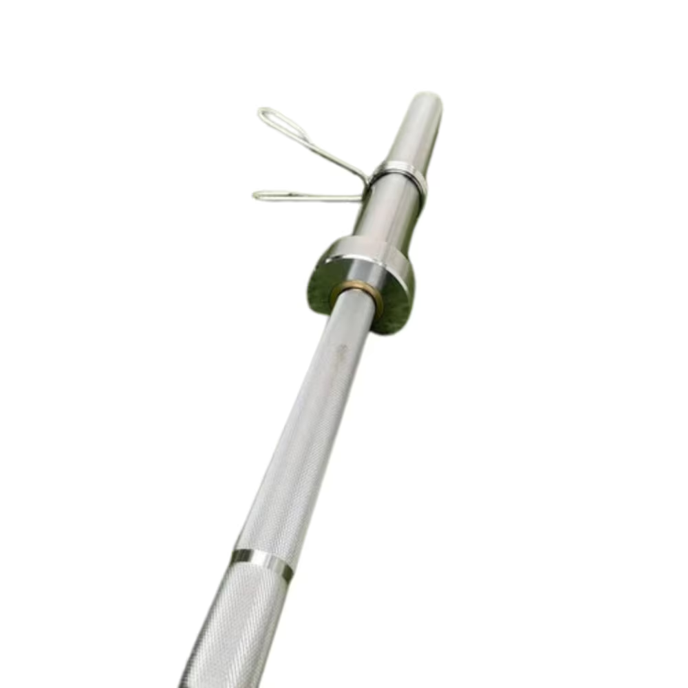 Barra olímpica de Crossfit 1.8m con baleros, cap.1500 lbs