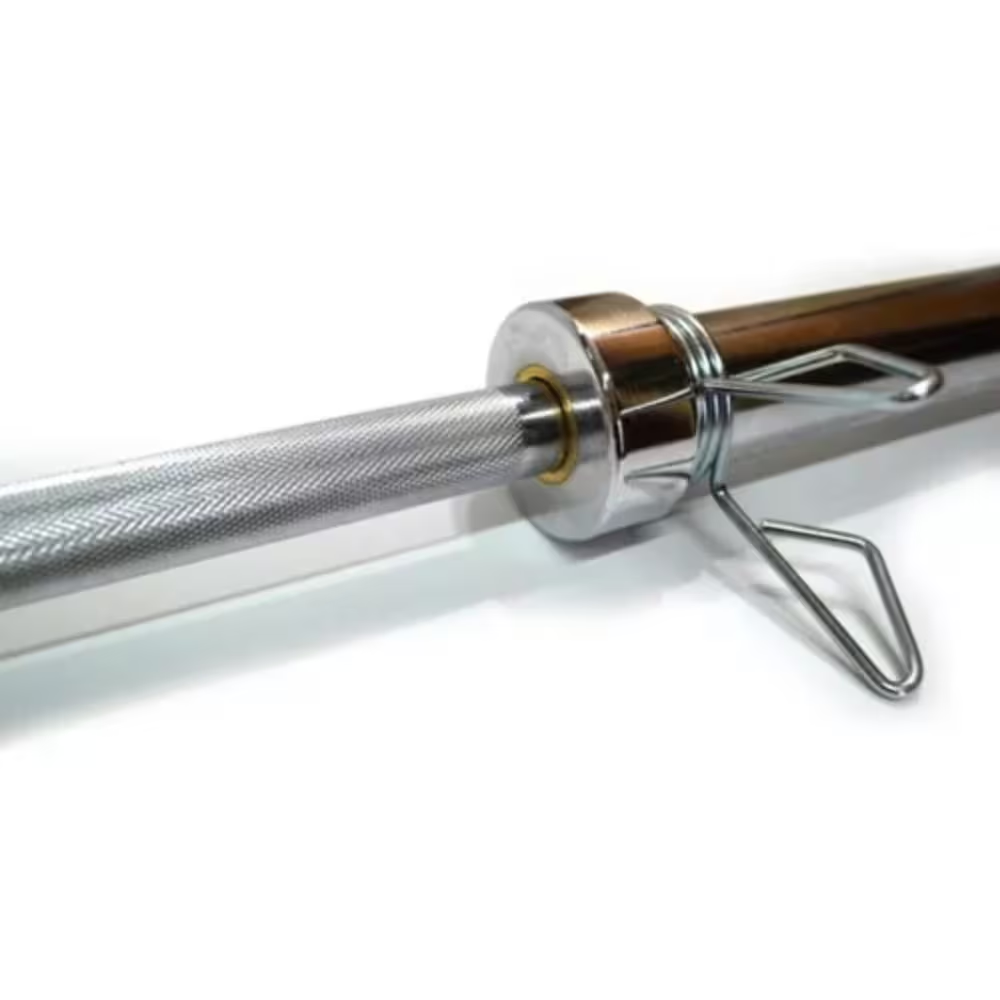 Barra olímpica de Crossfit 2.2m con baleros, cap.1500 lbs