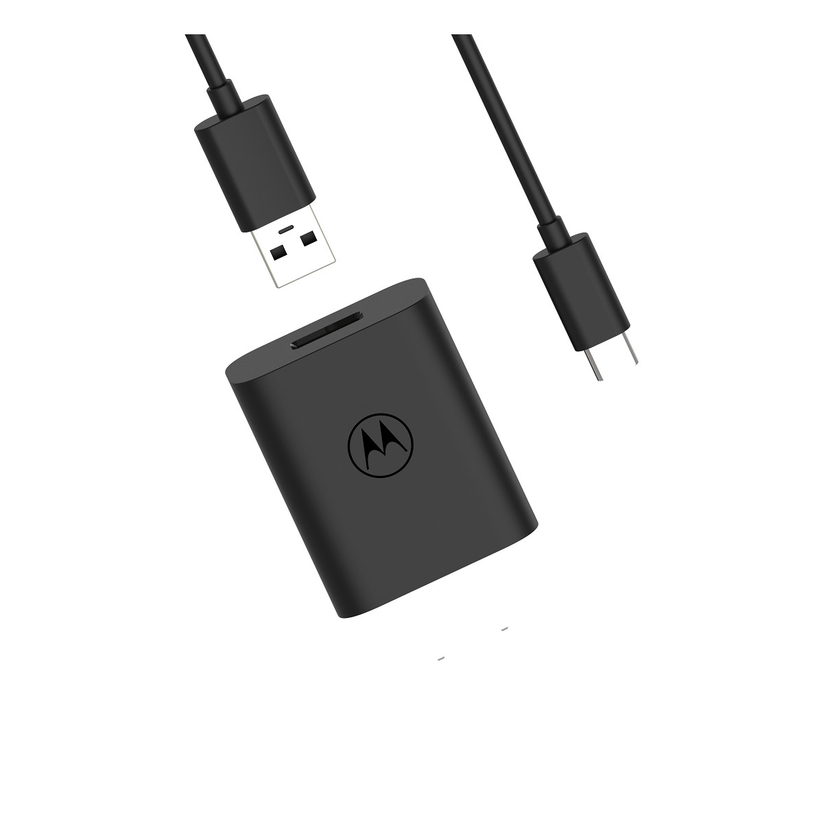 Cargador Motorola 20W salida USB con cable USB C Turbo Power
