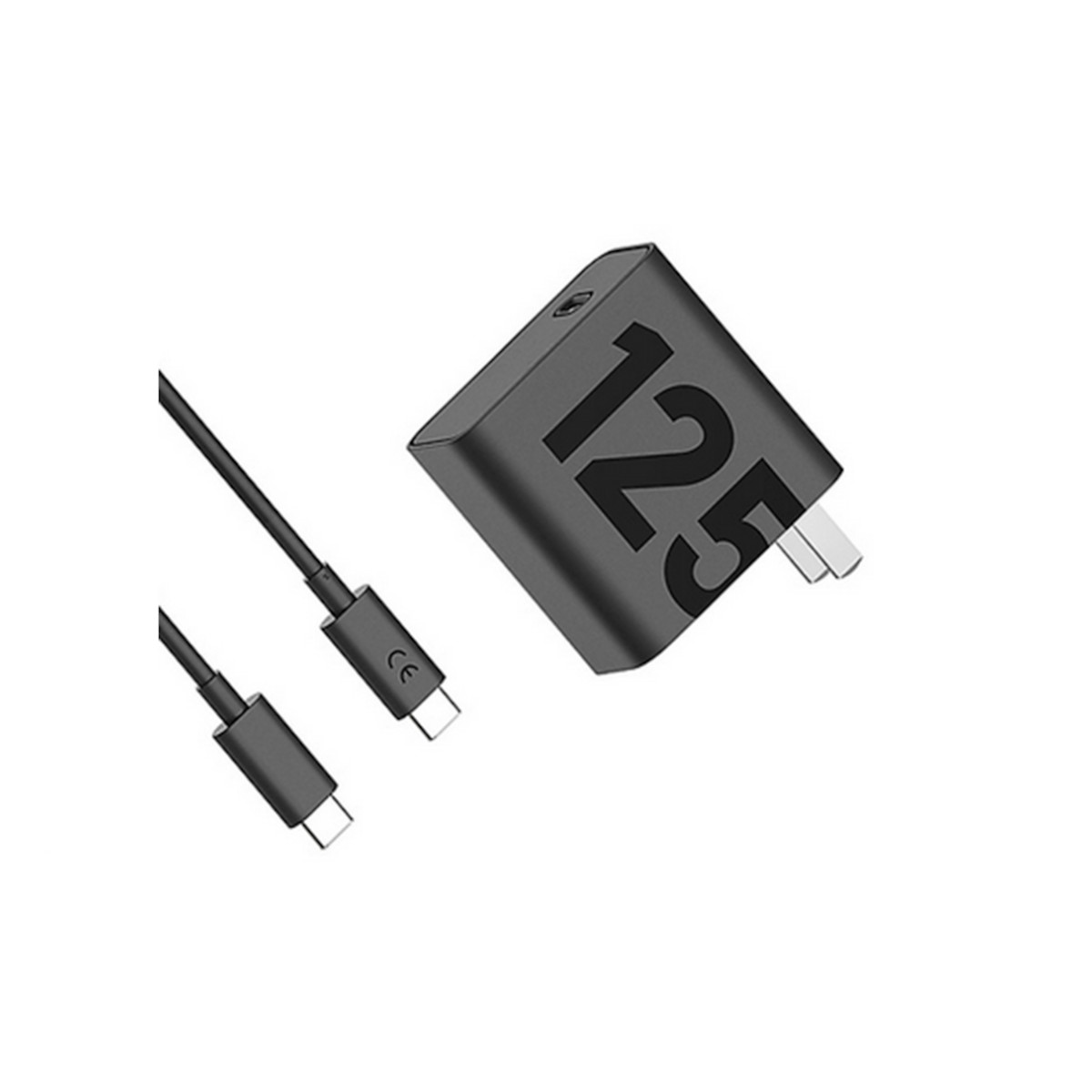 Cargador Motorola 125W salida tipo C Carga Rápida con Cable.