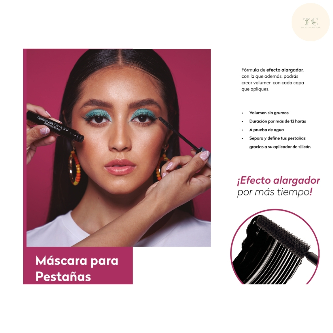 Kit Ojos Bissú Sombras+Delineador+Rimel+Lápiz 6 Artículos.