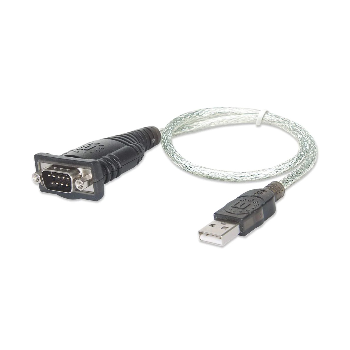 Adaptador USB Manhattan 205146 USB A - Serial RS-232 0.45 Metros