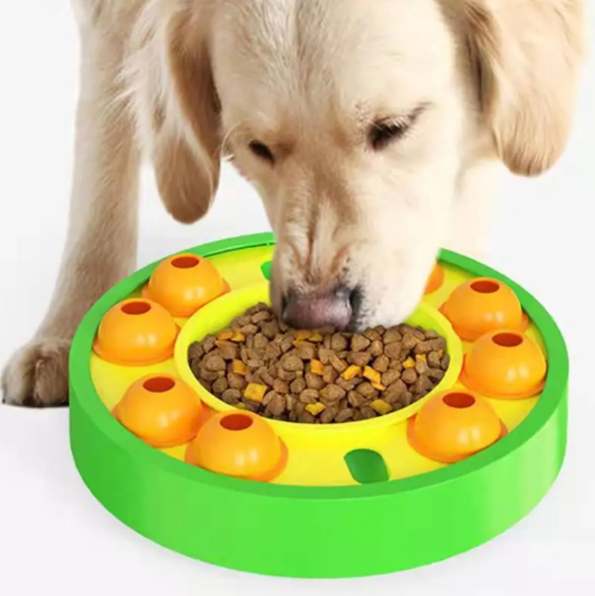 Juguete Rompecabezas para Mascotas, Tazón y Juguete Interactivo para Perros