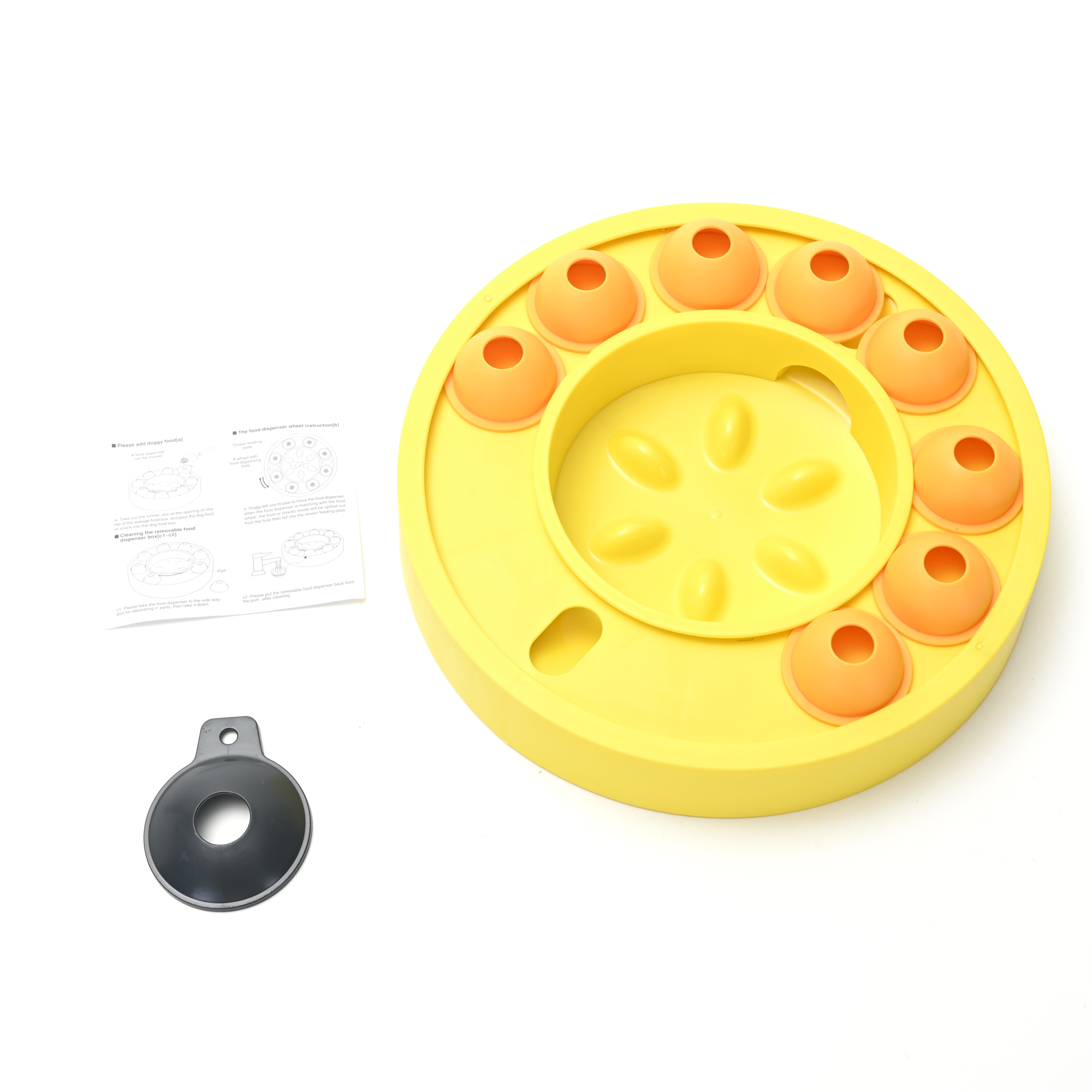 Juguete Rompecabezas para Mascotas, Tazón y Juguete Interactivo para Perros