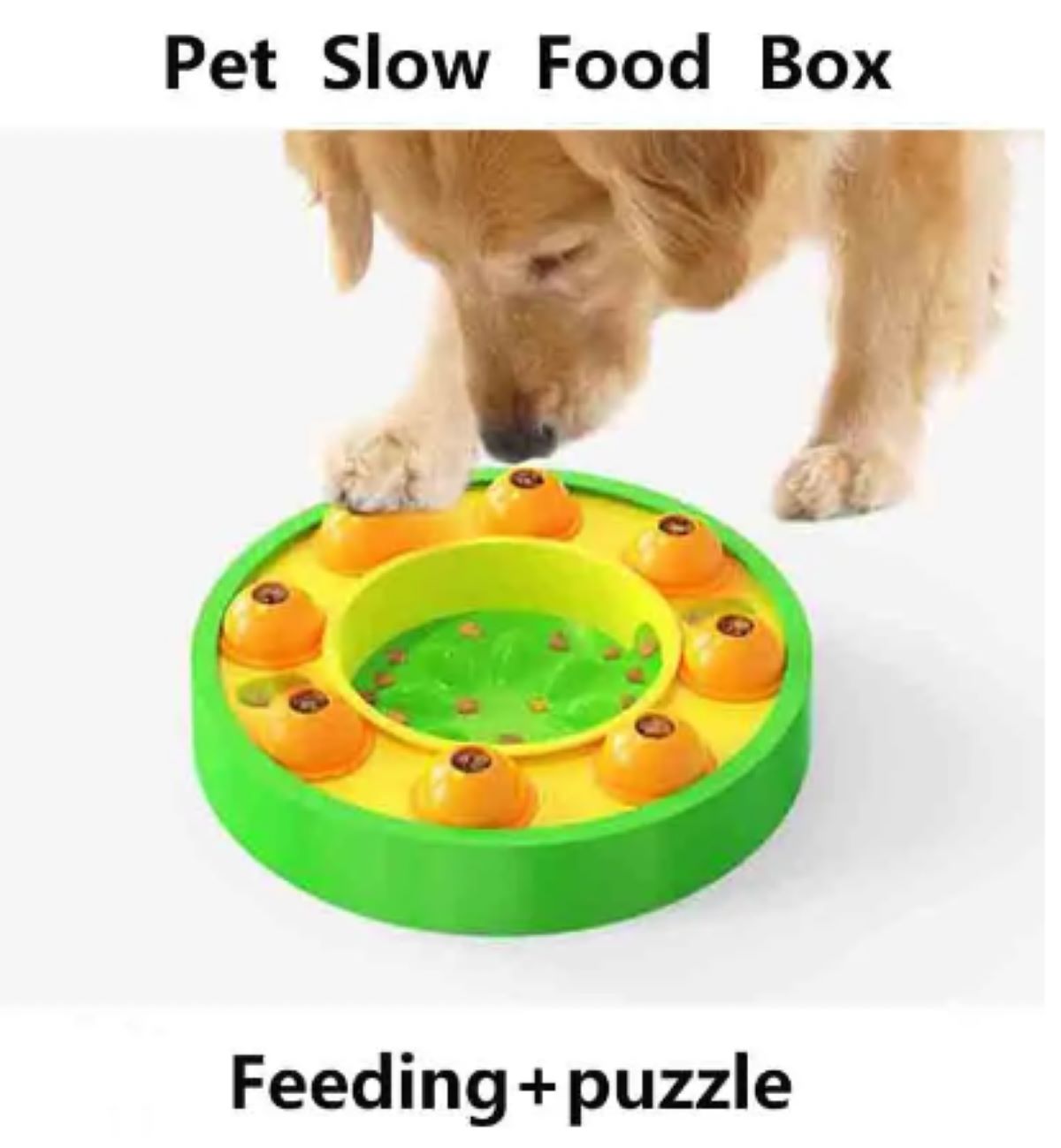 Juguete Rompecabezas para Mascotas, Tazón y Juguete Interactivo para Perros