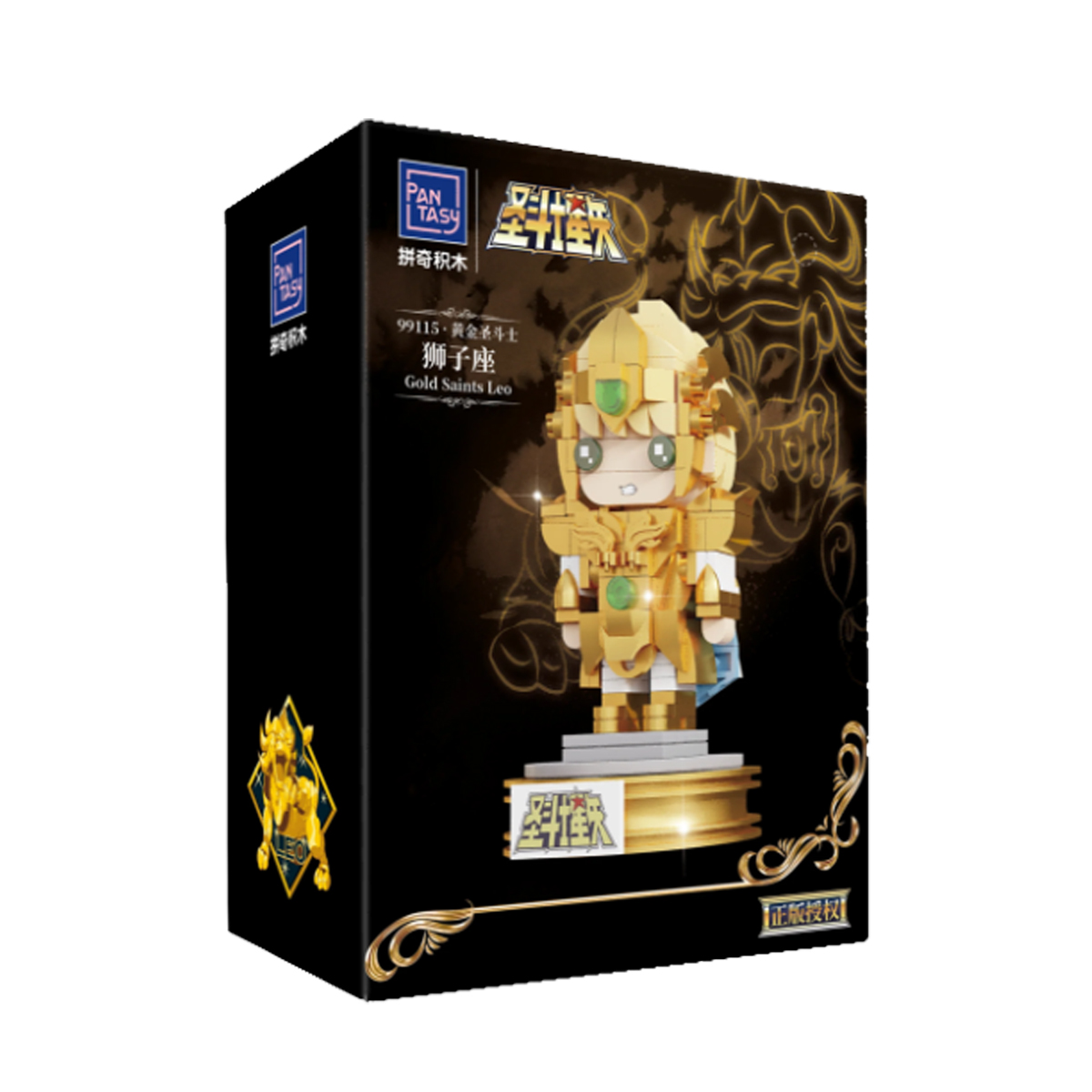 Mini Bloques Construcción Saint Seiya Leo.