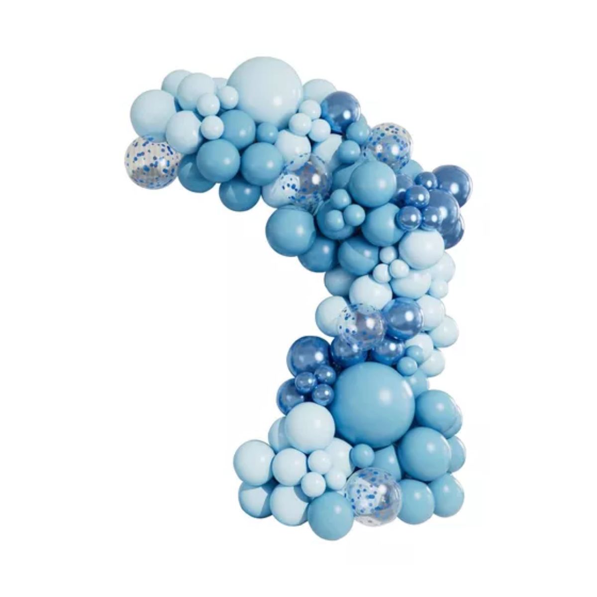 Guirnalda De Globos Decoración De Cumpleaños Con Globos Azul