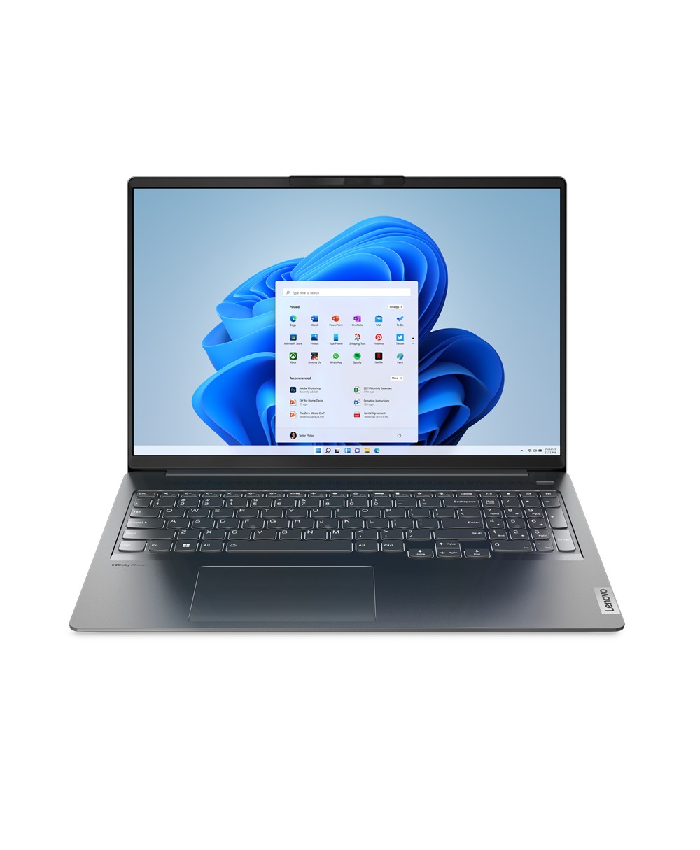 Laptop Lenovo IdeaPad 5 Pro 16 pulgadas  Quad HD, Intel Core i9 16GB, 512GB SSD, Windows 11 Home