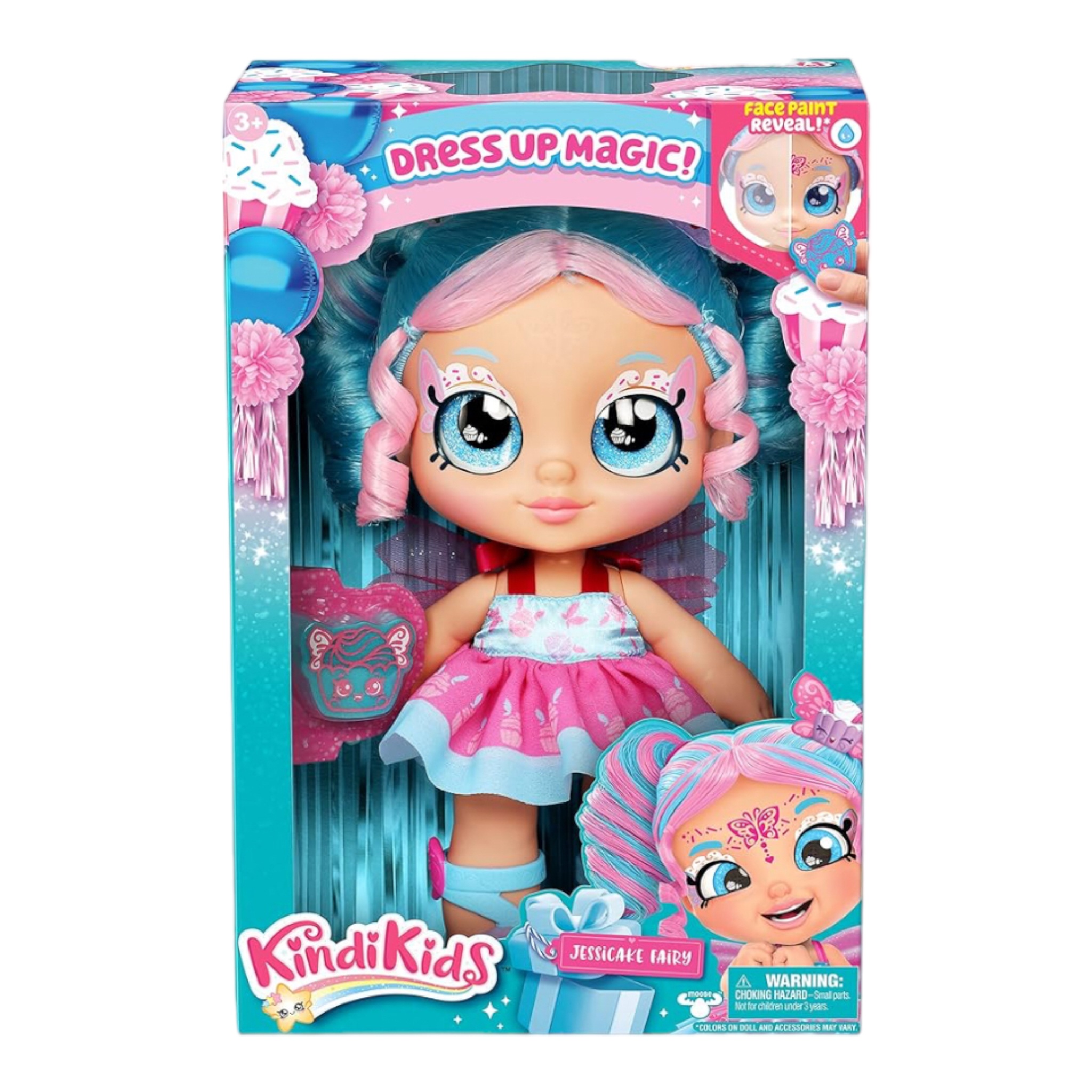 Muñeca KindiKids Disfraz Mágico Jessicake Fairy