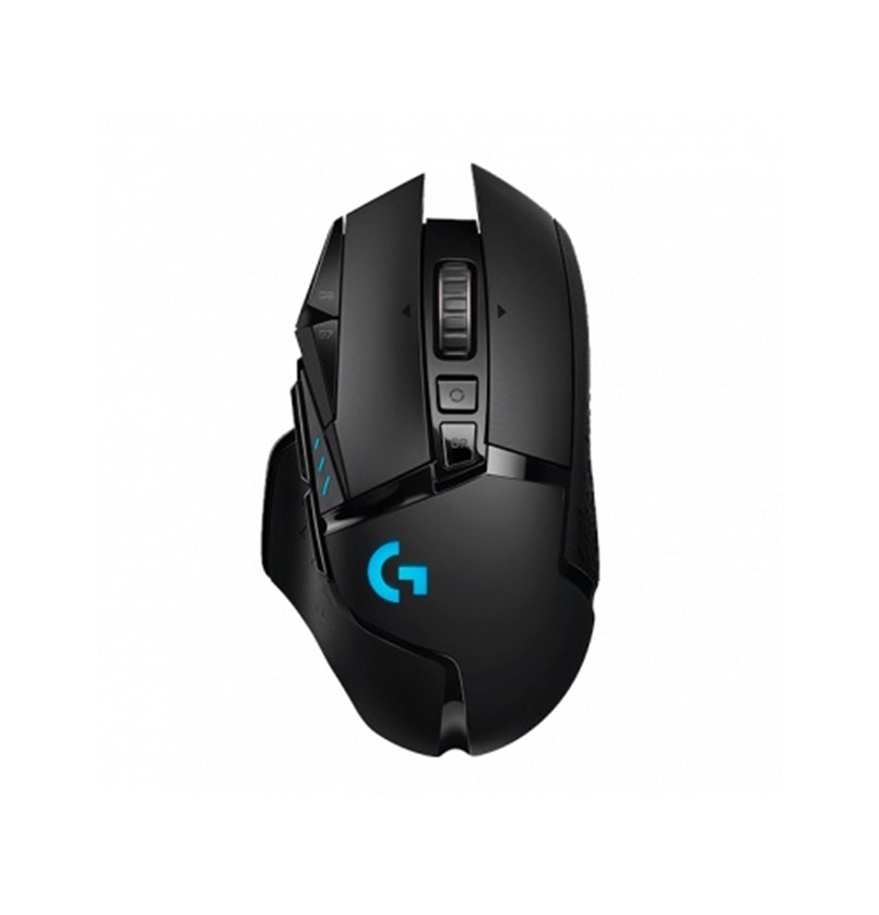 Mouse Gamer Logitech Óptico G502 Hero Lightspeed, Inalámbrico, USB, 16000DPI, Negro