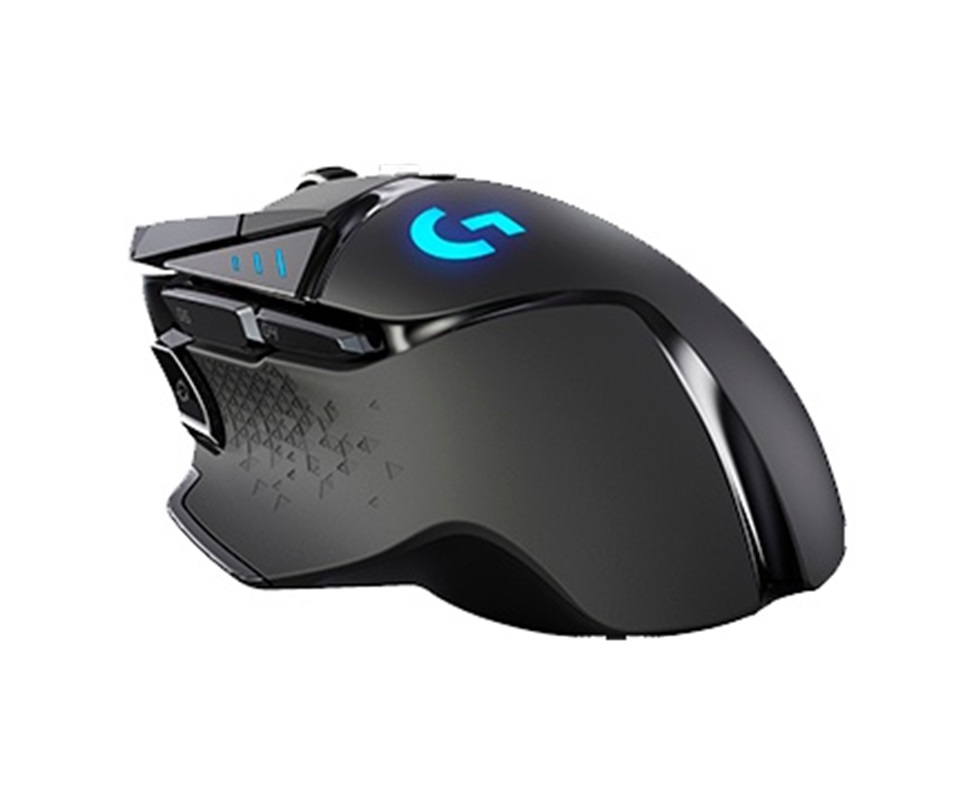 Mouse Gamer Logitech Óptico G502 Hero Lightspeed, Inalámbrico, USB, 16000DPI, Negro
