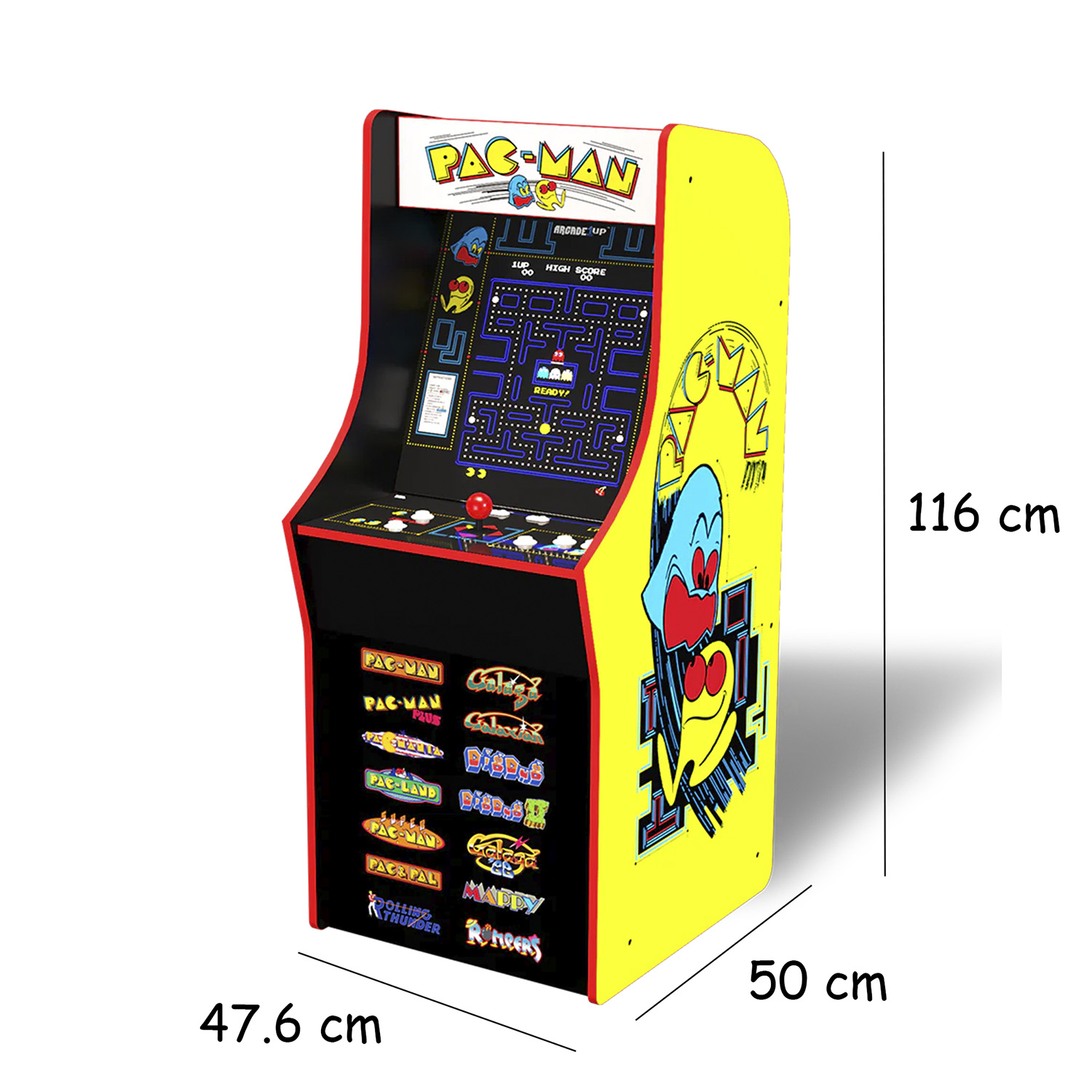 Maquinita De Juegos Arcade 14 Juegos Clásicos + Base pac man