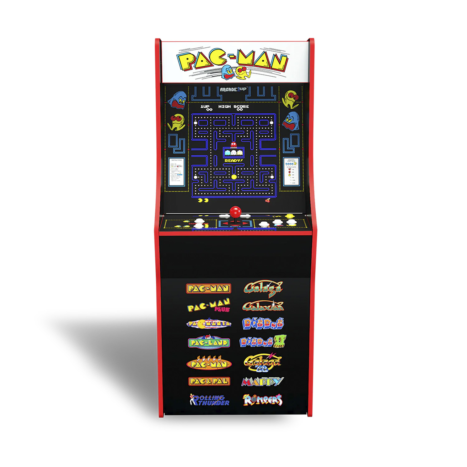 Maquinita De Juegos Arcade 14 Juegos Clásicos + Base pac man