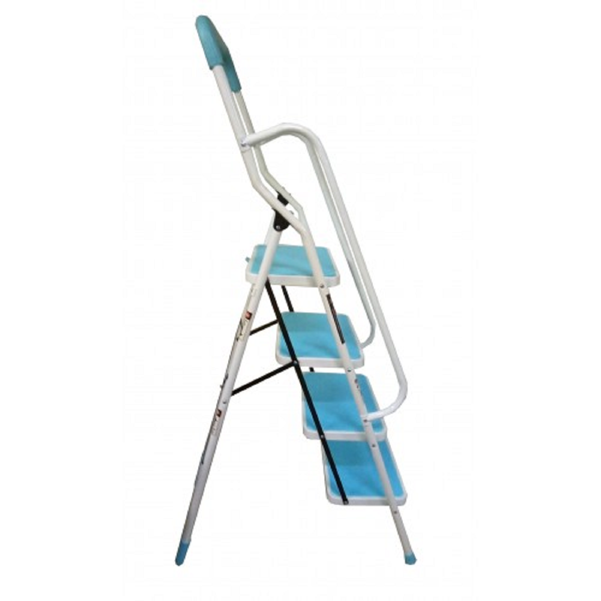 Escalera Personal de Acero con Barandal 4 Escalones.