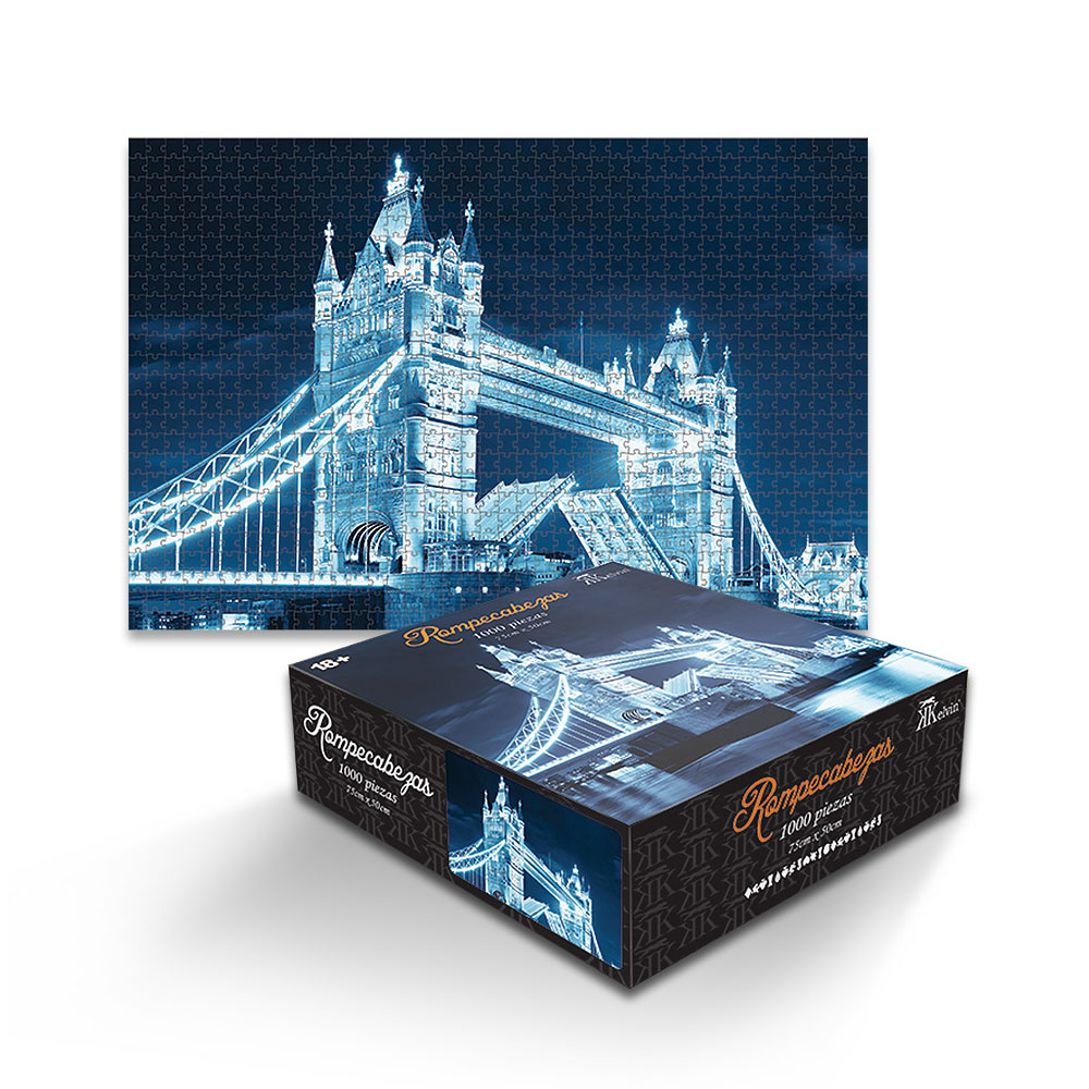 ROMPECABEZAS 1000PZAS CH PUENTE LONDRES KELVIN