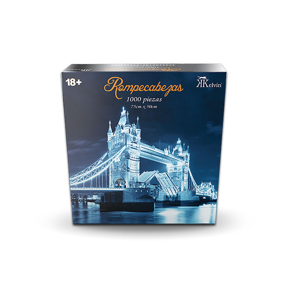 ROMPECABEZAS 1000PZAS CH PUENTE LONDRES KELVIN