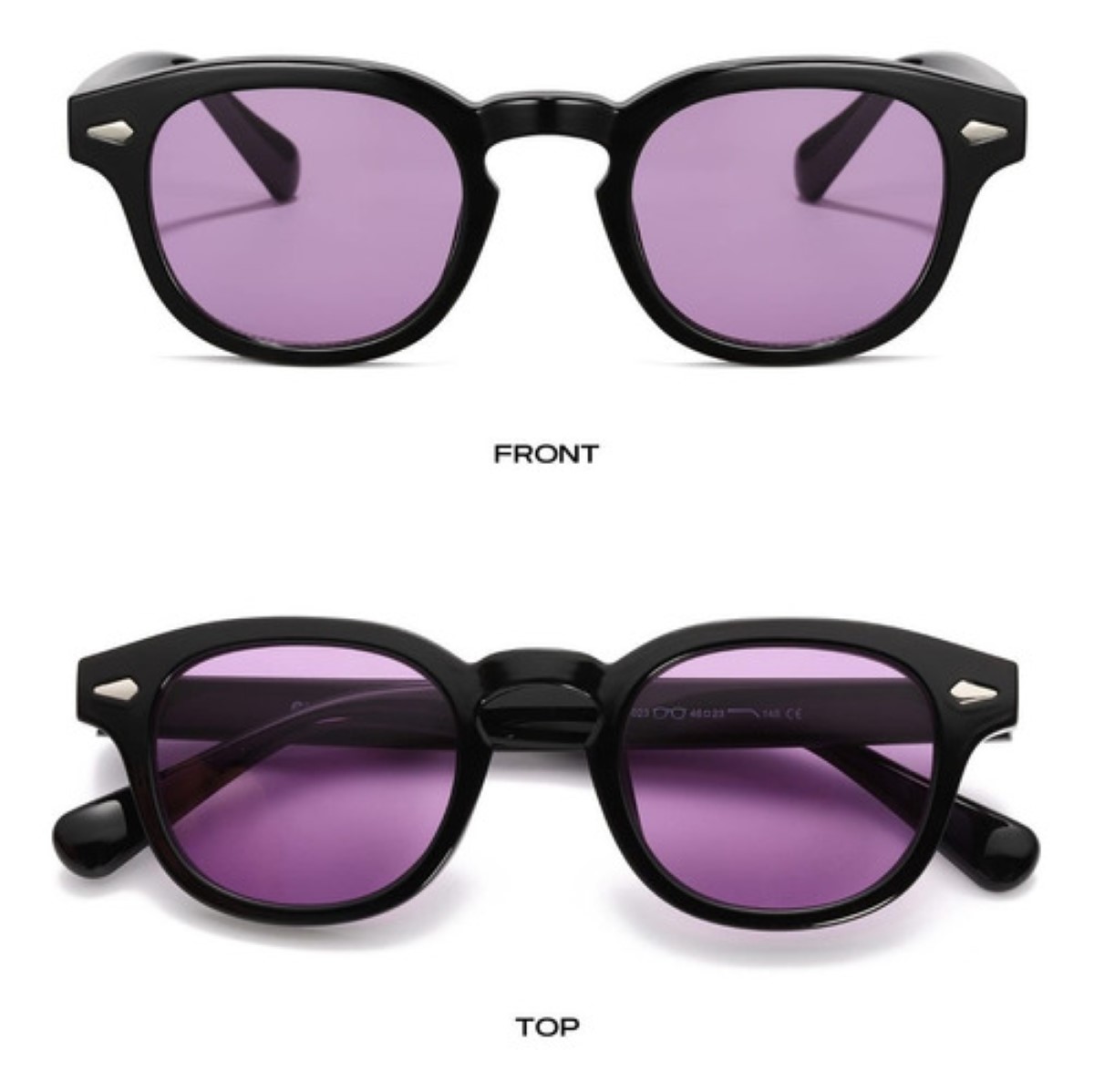 Gafas De Sol Con Protección Uv400  Morado
