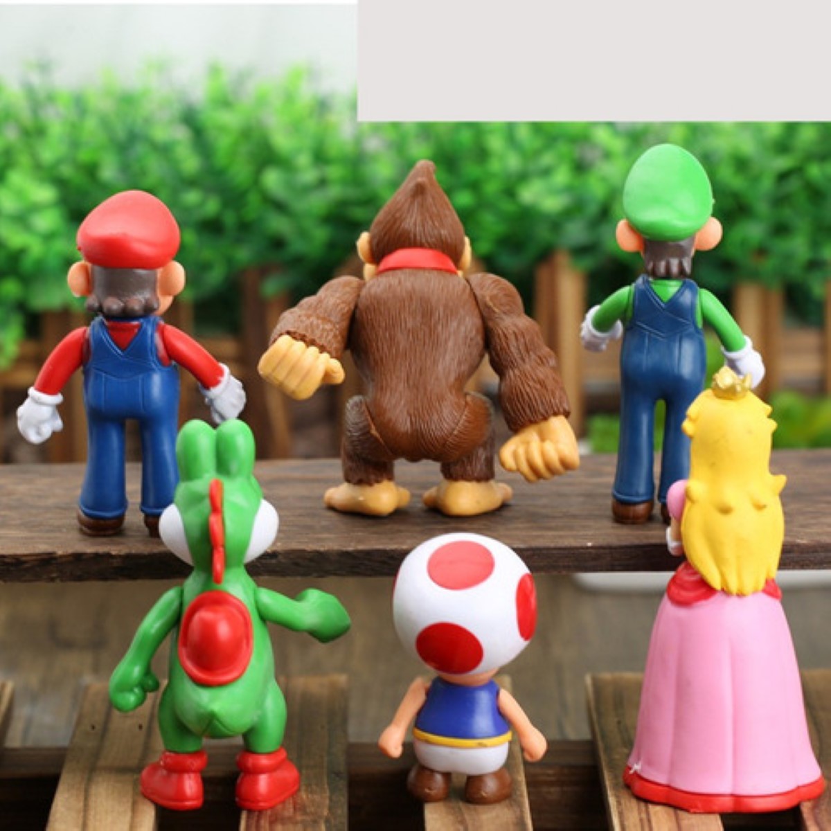Super Mario Bros Figuras Juguetes Coleccionables 6 Piezas
