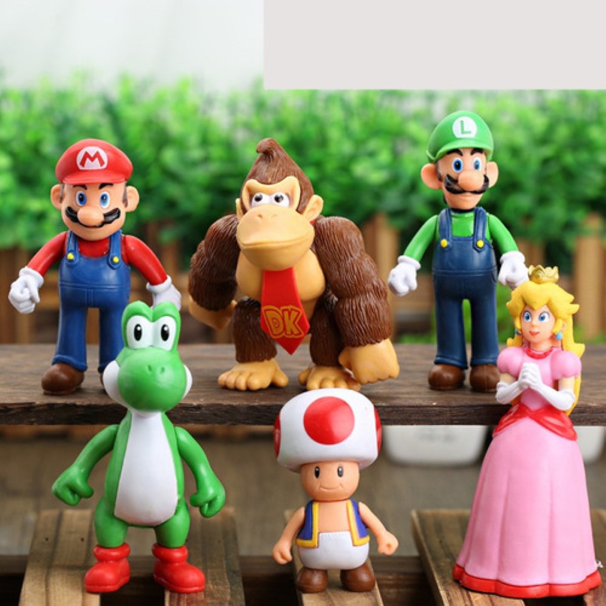 Super Mario Bros Figuras Juguetes Coleccionables 6 Piezas