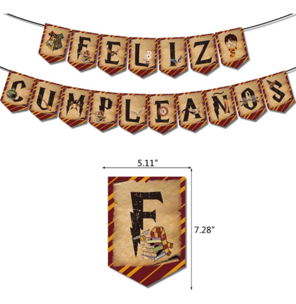 Globos De Cumpleaños Decoracion Fiesta Harry Potter Infantil 