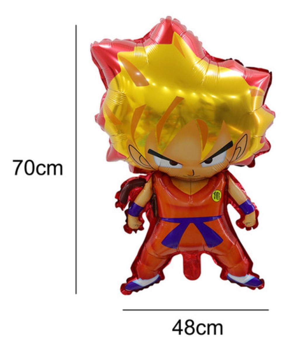 Globos De Cumpleaños Decoración Para Fiesta Dragon Ball Goku
