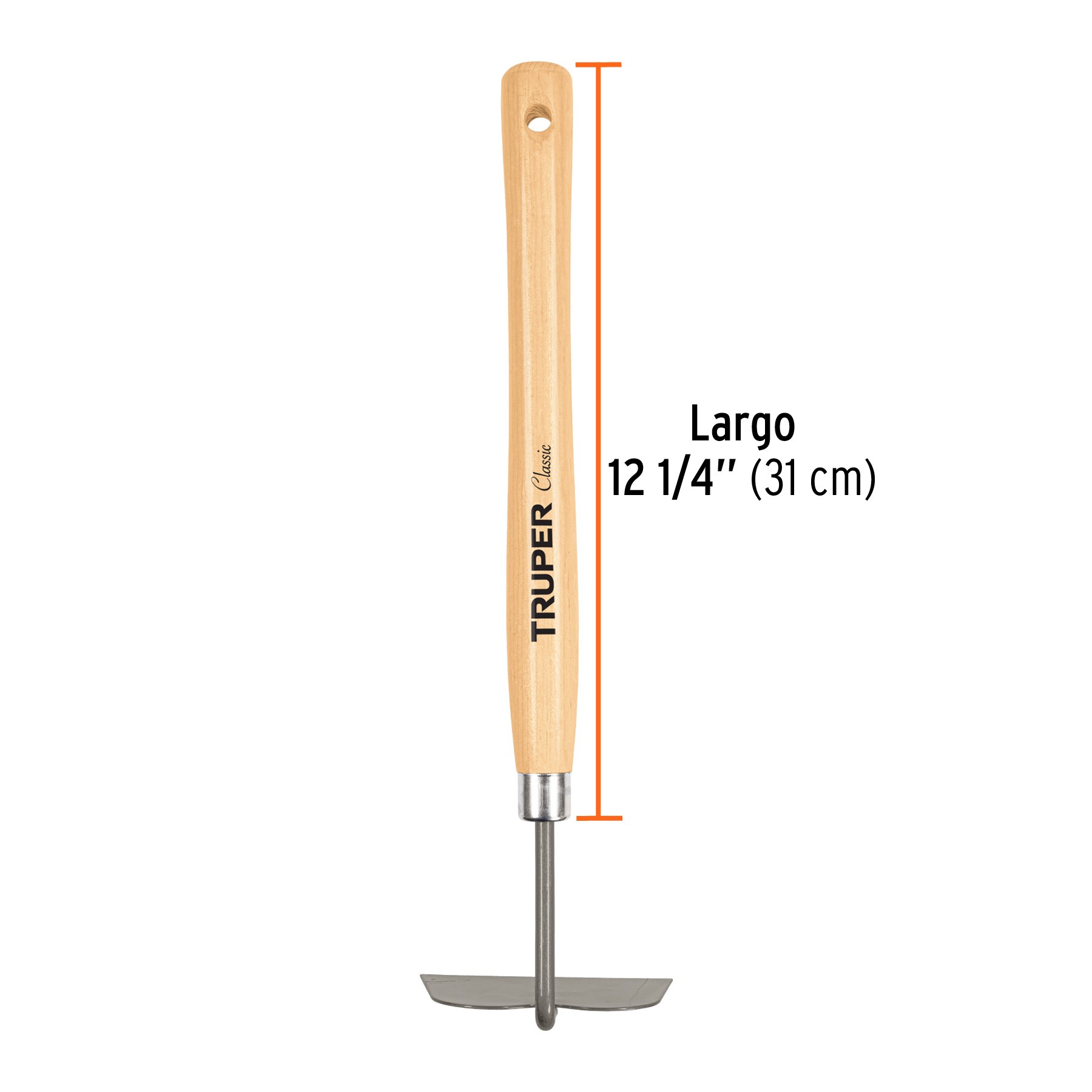 AZADÓN PARA JARDÍN, MANGO DE 15", TRUPER 15038