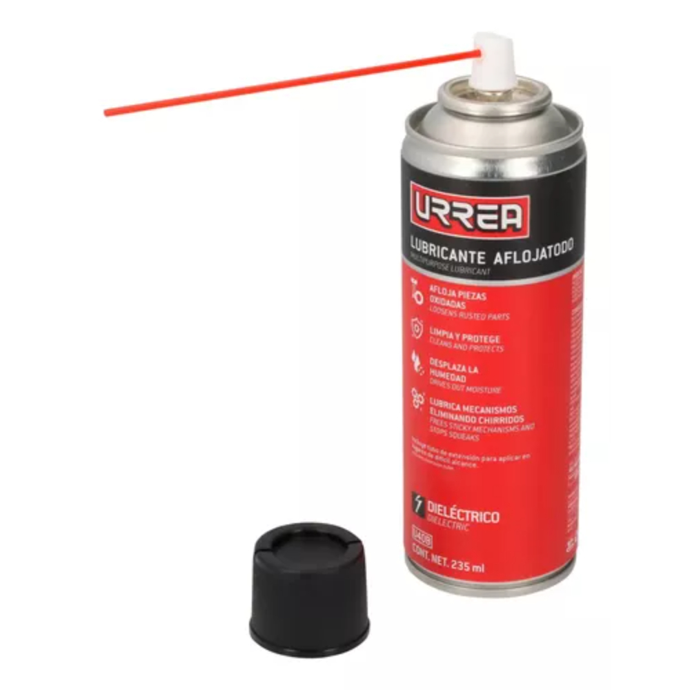 Aceite Lata Aflojatodo Dieléctrico 235 Ml Urrea.