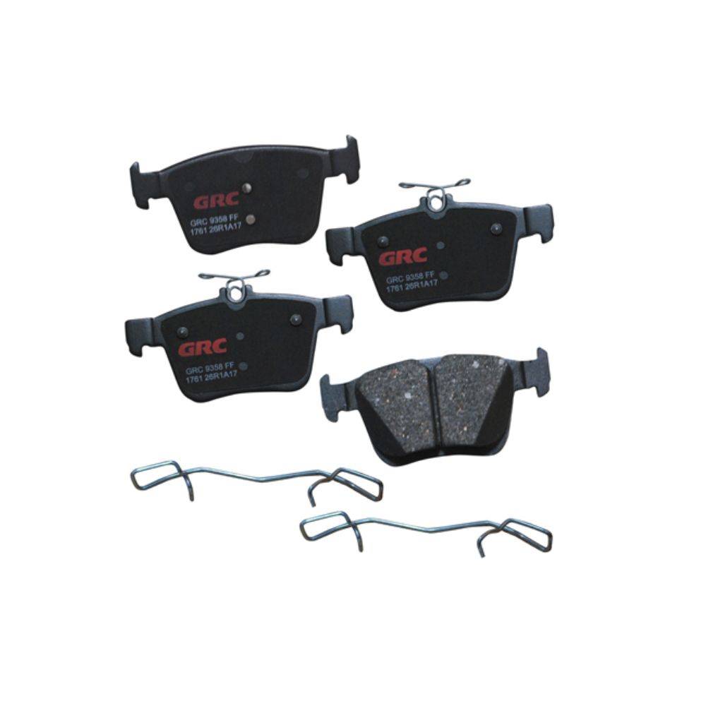 Balatas Traseras GRC Ultra para Audi A3 2014 2015 2016 2017 2018 Ceramica