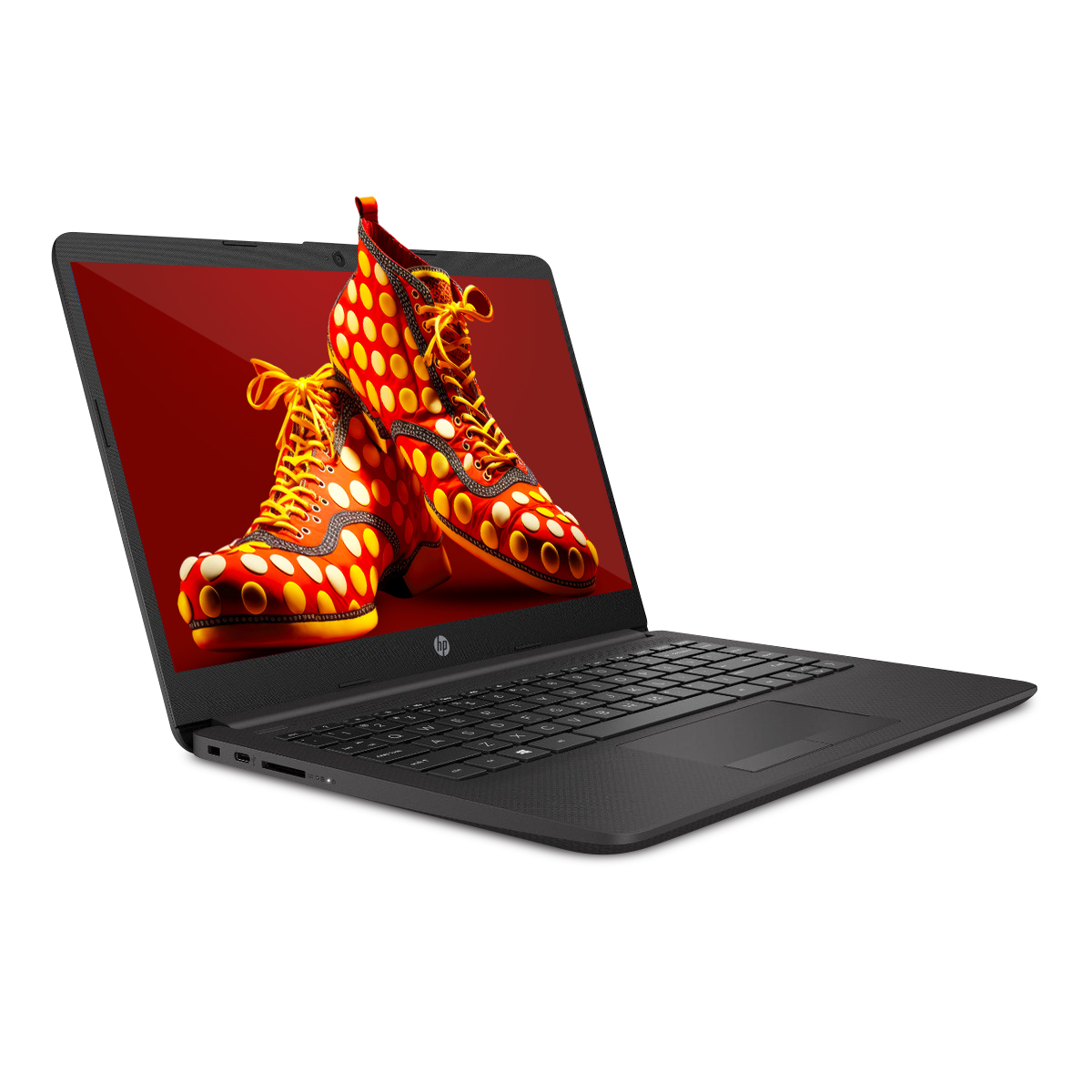Combo Laptop HP 240 G8 Intel CI3-1115G4 2C 8GB 1tb HDD 14Pulg HD W11H Black + Audífonos