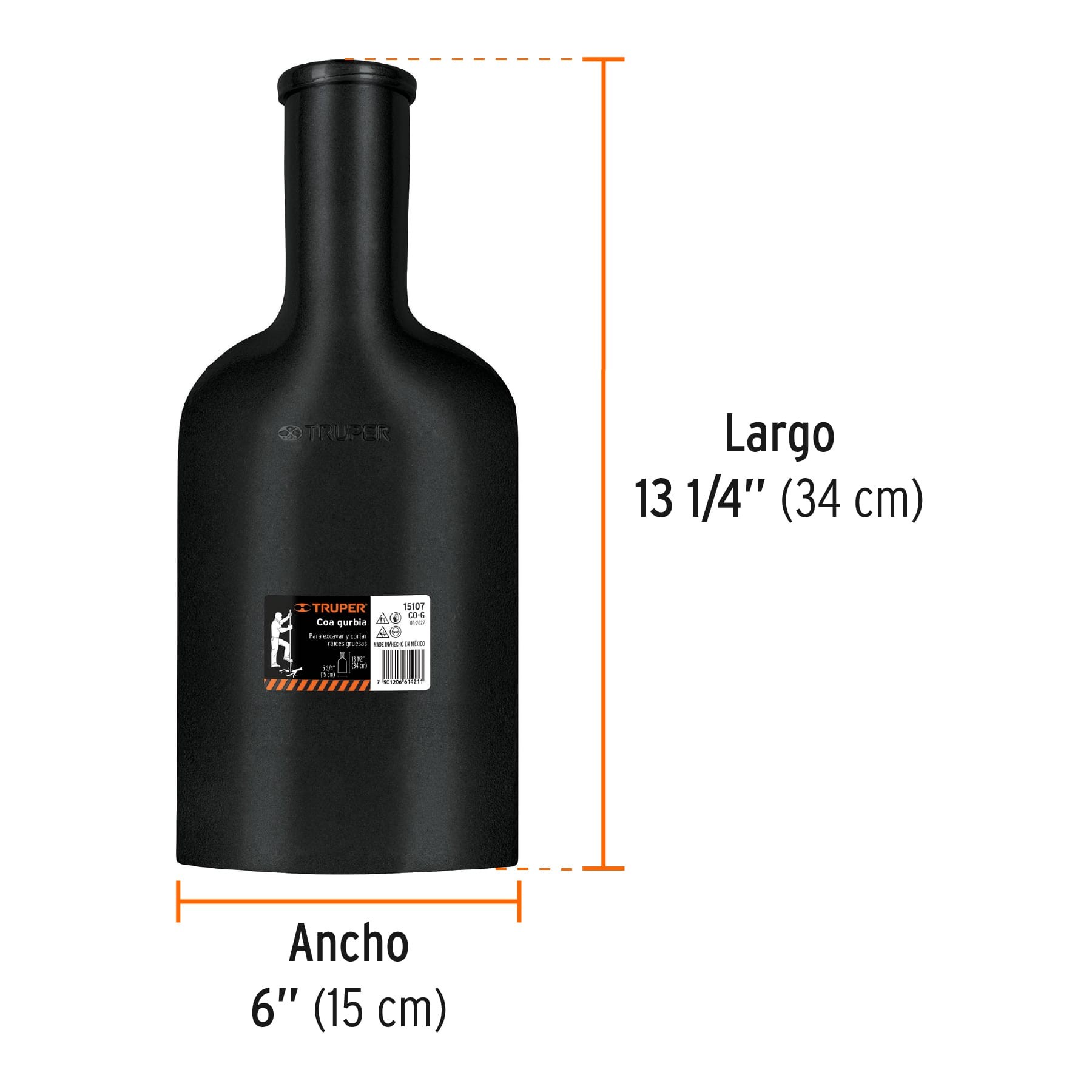 COA GURBIA, SIN MANGO, TRUPER 15107