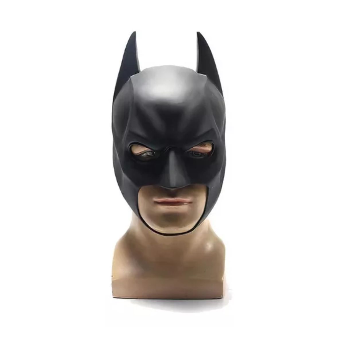 Adecuado Para La Máscara De Látex De Batman Negro