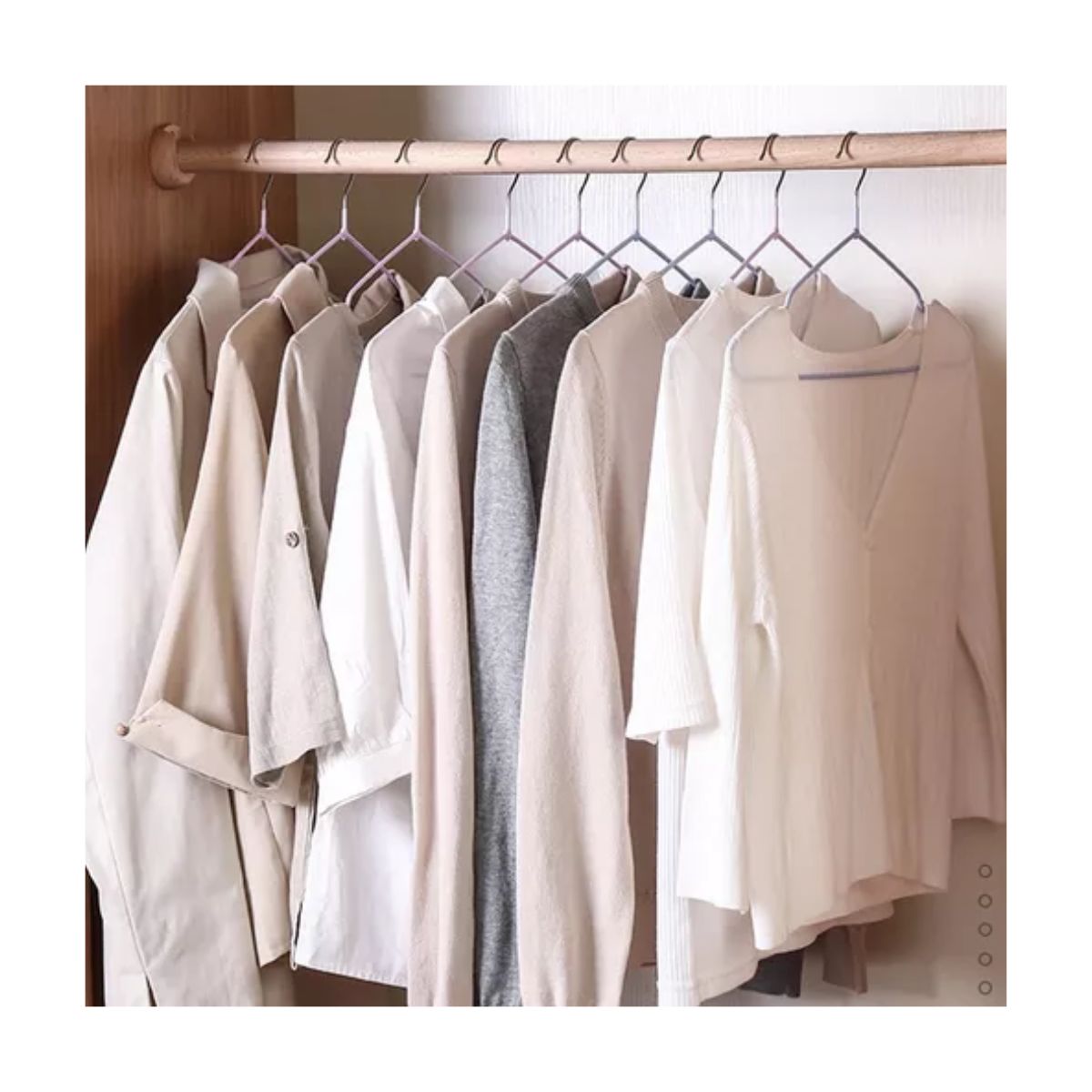 Paquete 20 Ganchos Ropa Tintoreria Metalicos Antiderrapantes Colores