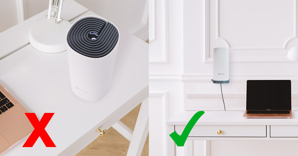 Soporte De Pared Para Router O Modem Tp Link Deco M4 E4