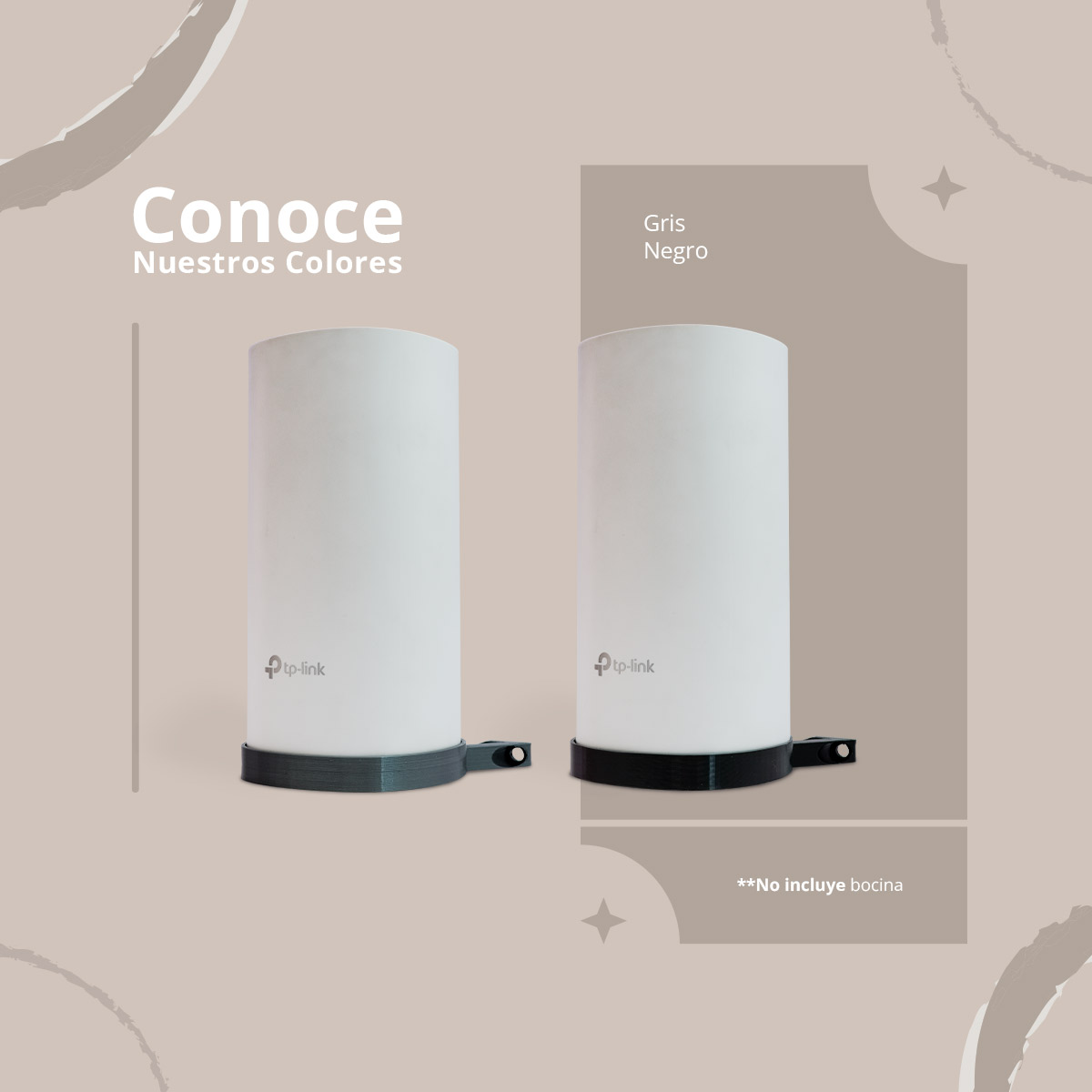 Soporte De Pared Para Router O Modem Tp Link Deco M4 E4