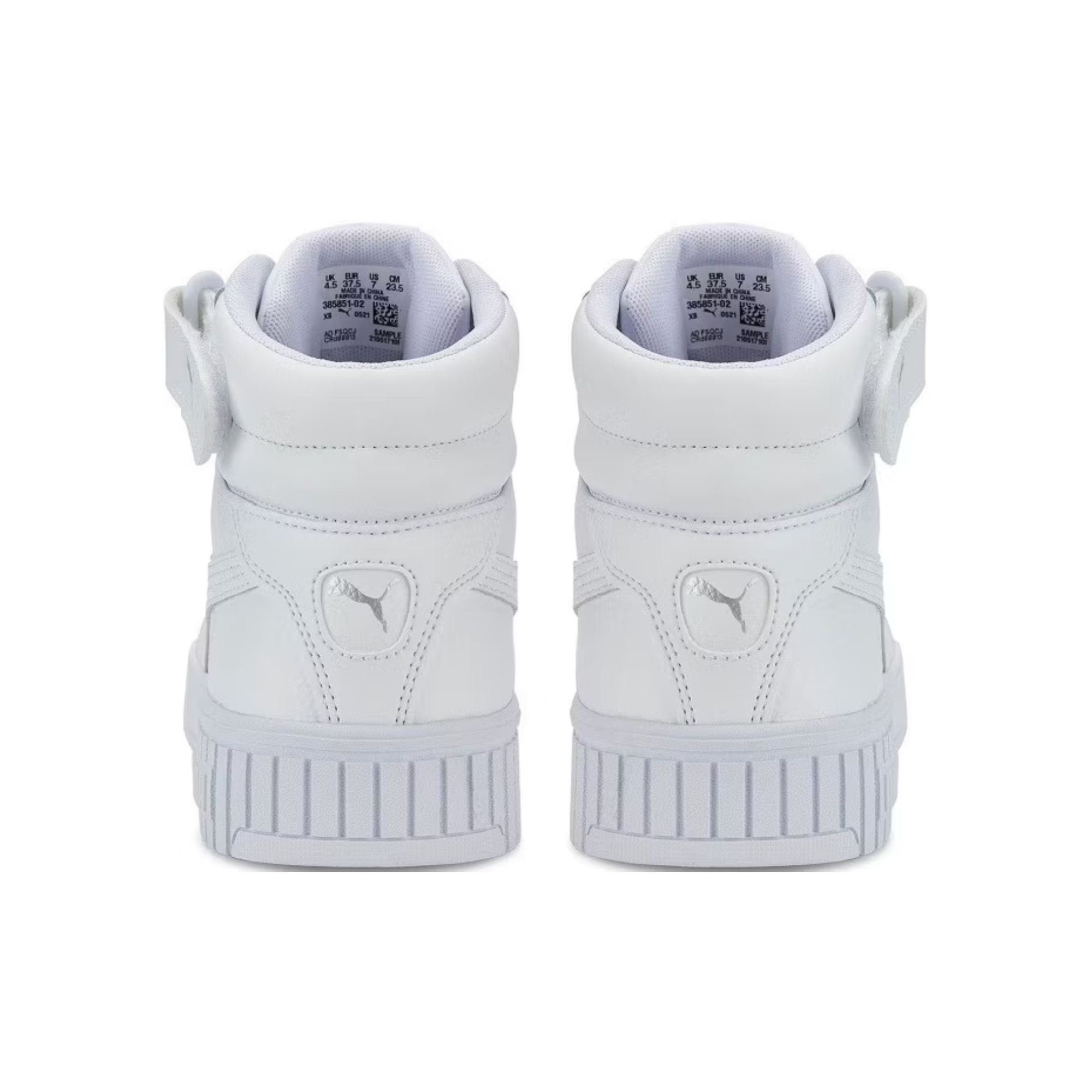 Tenis Puma Carina 2.0 MID Bota Blanco Dama Originales 38585102