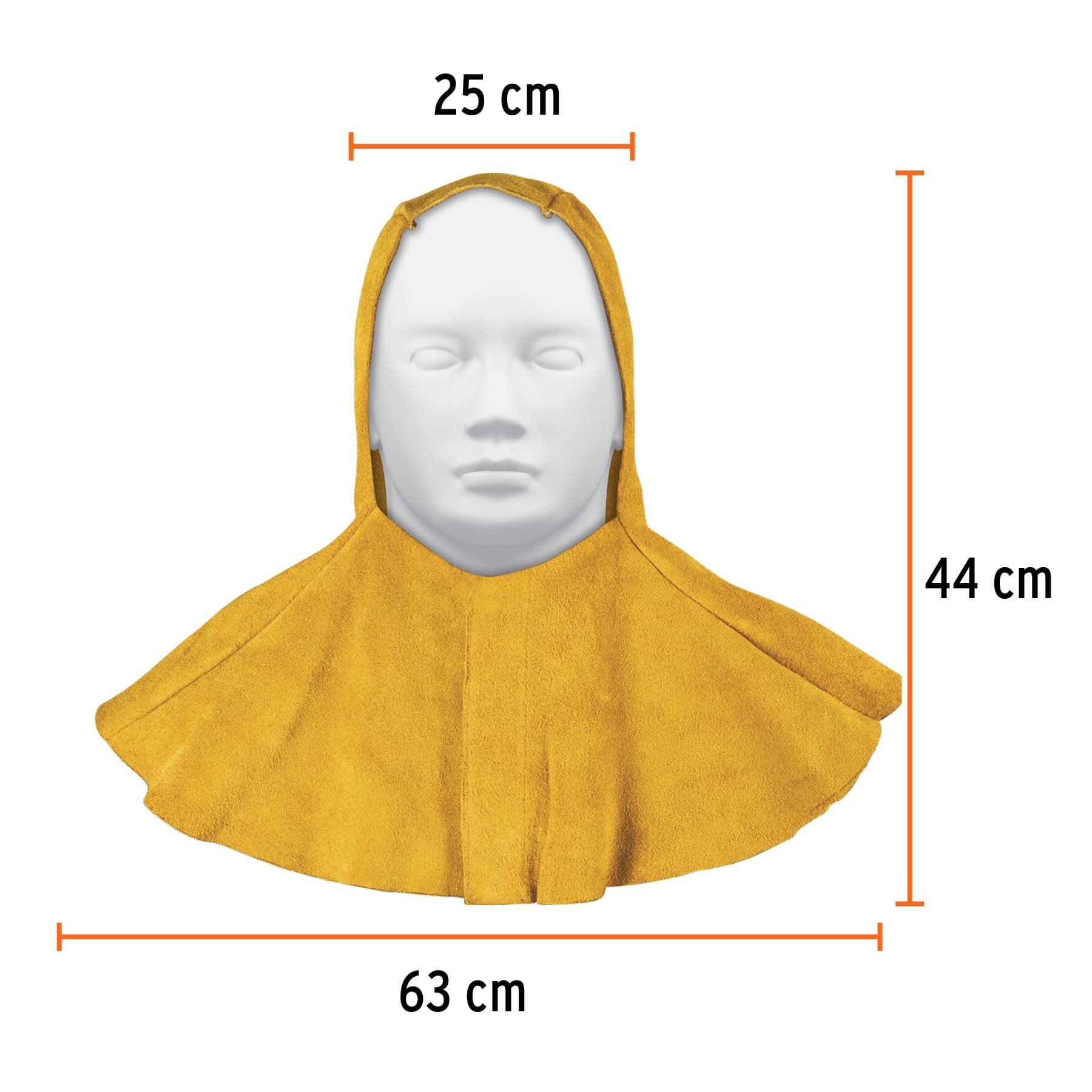 PROTECCIÓN PARA SOLDAR, CAPUCHA DE CARNAZA, TRUPER 15145