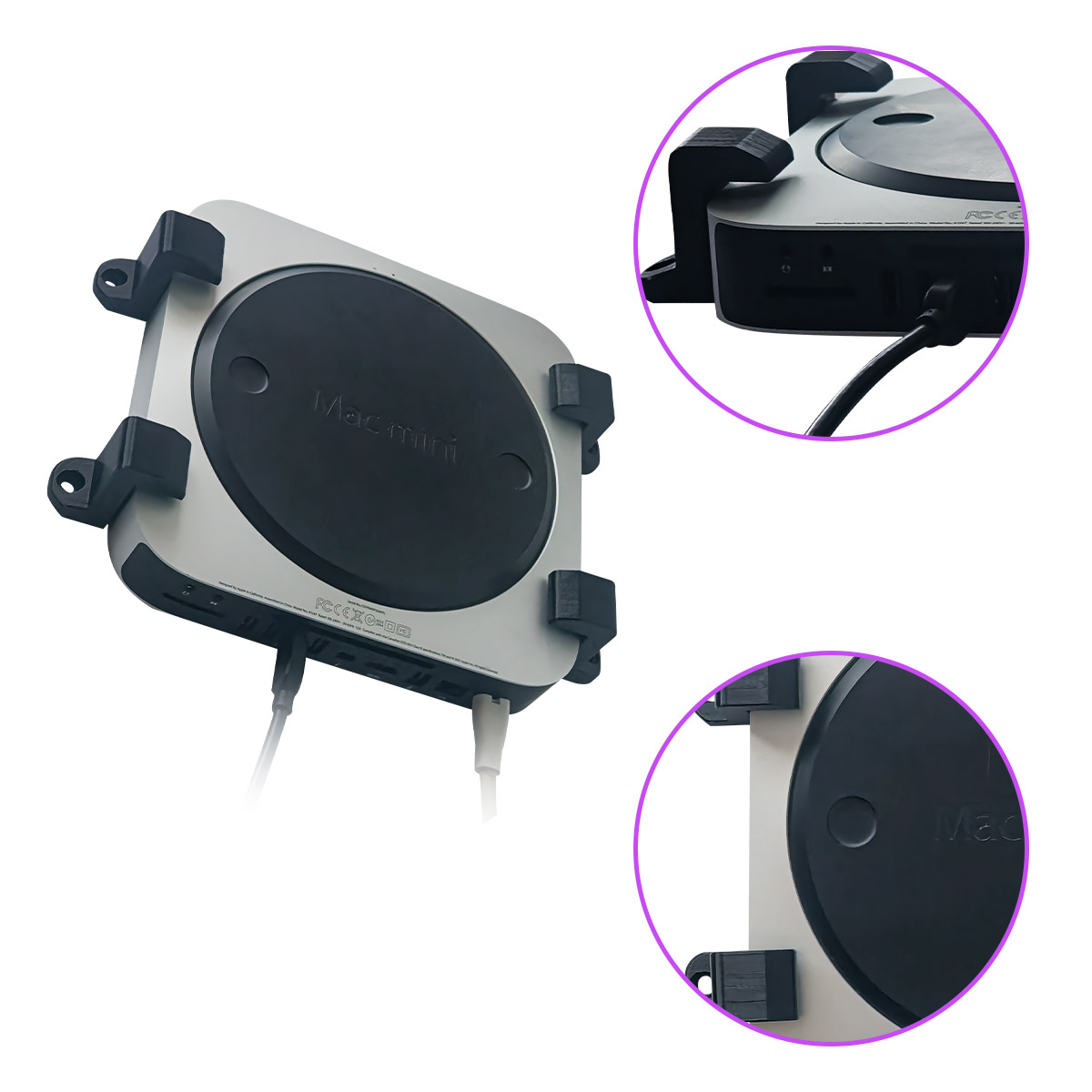 Soporte para Mac mini Modelos Mac mini M1, M2, 2020,2018,2014,2012,2011,2010