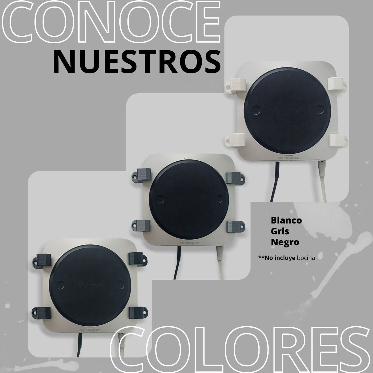 Soporte para Mac mini Modelos Mac mini M1, M2, 2020,2018,2014,2012,2011,2010