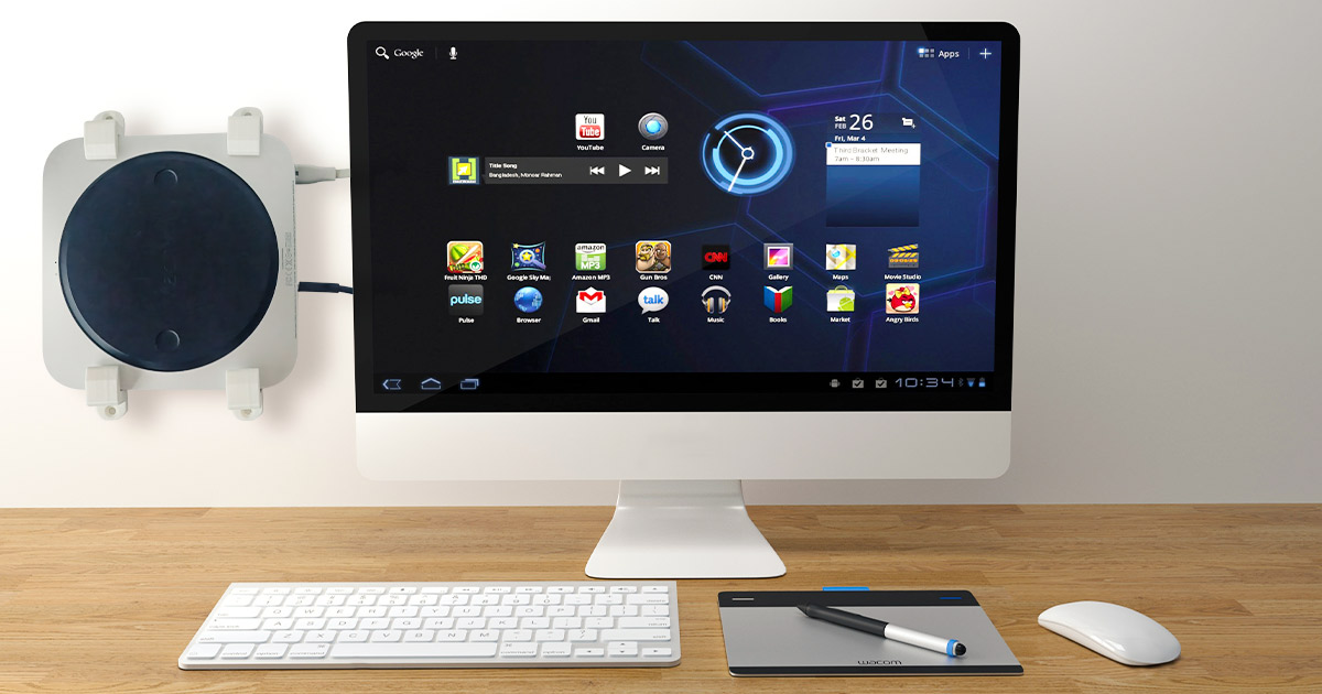 Soporte para Mac mini Modelos Mac mini M1, M2, 2020,2018,2014,2012,2011,2010