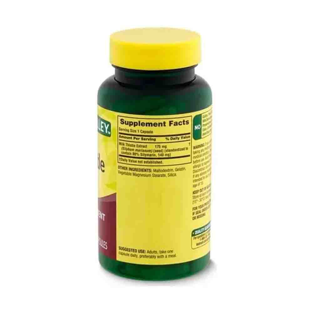 Cardo Marino 175mg Spring Valley 90 capsulas Milk Thistle 