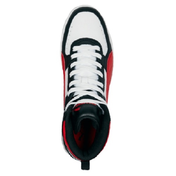 Tenis Puma Rebound Joy Negro/blanco/rojo Casual Hombre.