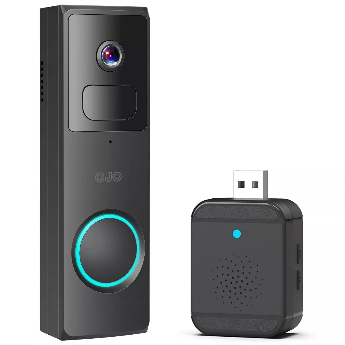 Timbre Con Cámara Inalámbrica Hd Con Visión Nocturna