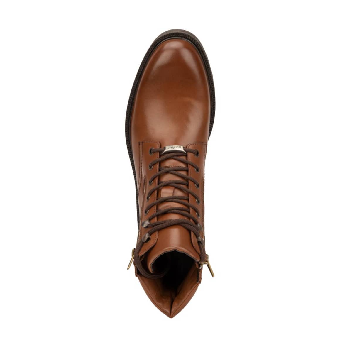 Botines casuales para hombre, marca Michel Domit tipo leñador color café, mod. 1091370